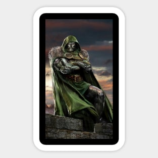 Dr Doom Sticker